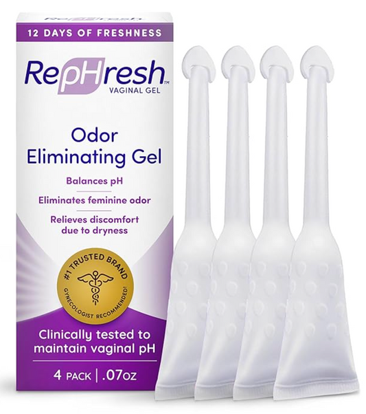 RepHresh Odor Eliminating Vaginal Gel, 4ct (0.07oz)