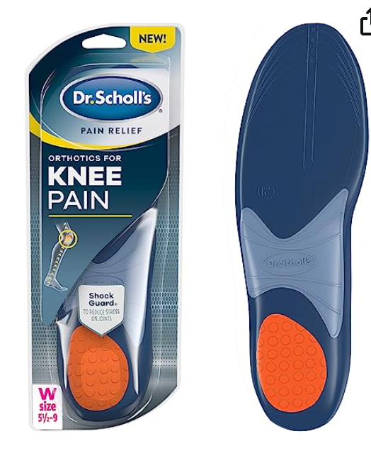 Dr. Scholl's Knee Pain Relief Orthotics // Immediate and All-Day Knee Pain Relief Including Pain from Runner’s Knee (for Women's 5.5-9, Also Available for Men's 8-14)