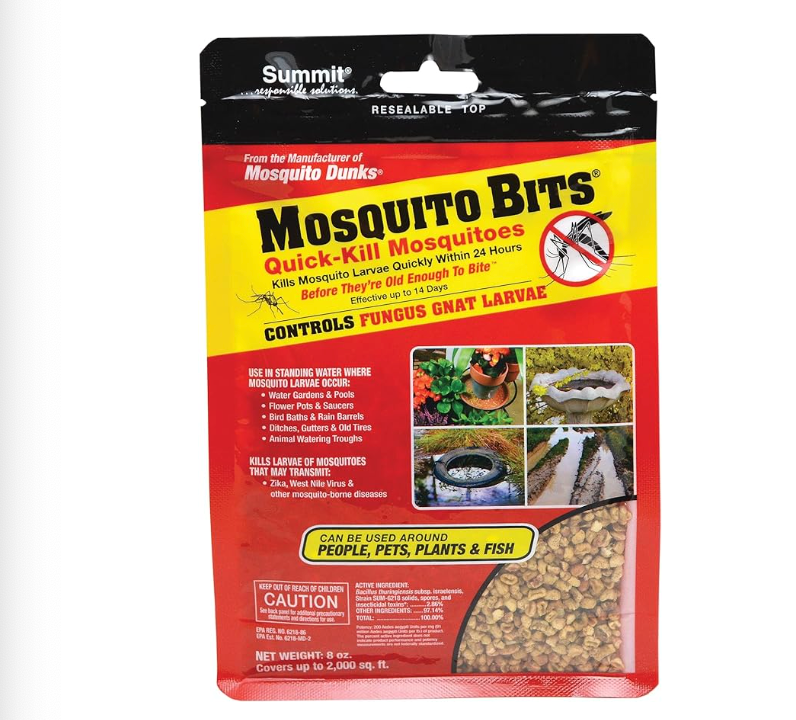 Summit 116-12 Quick Kill Mosquito Bits, 8-Ounce